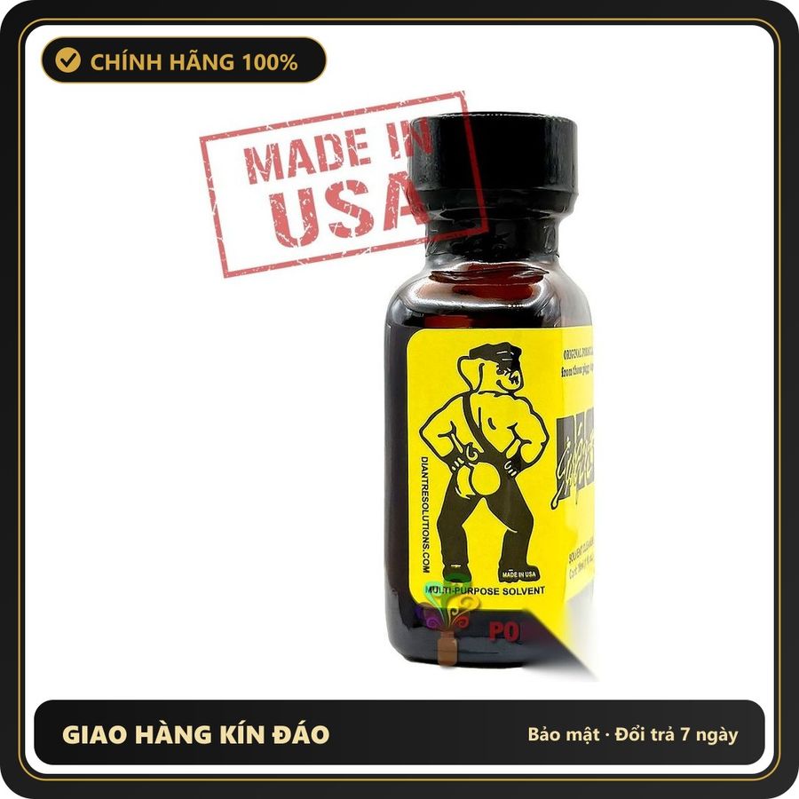 Tinh Dầu Hít Thư Giãn Dành Cho Người Lớn Pig Sweat Poppers 30ml chính hãng | MADE IN USA - Snapshop Chính Hãng