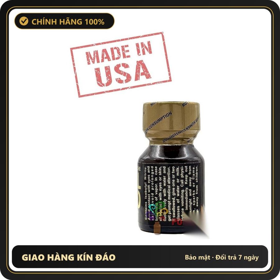 Popper Nhập Khẩu Giúp Thả Lỏng Và Dễ Chịu Real Gold Poppers 10ml chính hãng | MADE IN USA - Snapshop Chính Hãng