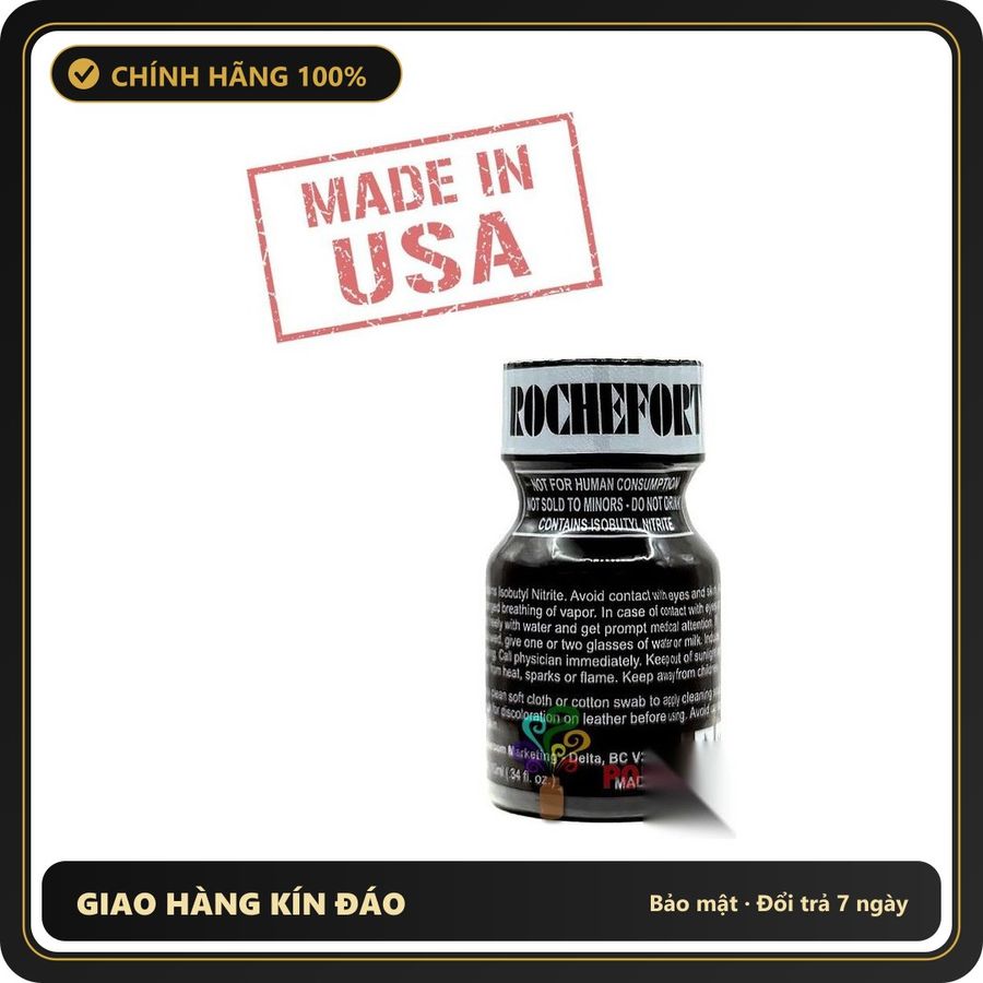 Tinh Dầu Hít Thư Giãn Dành Cho Người Lớn Rochefort Poppers 10ml chính hãng | MADE IN USA - Snapshop Chính Hãng