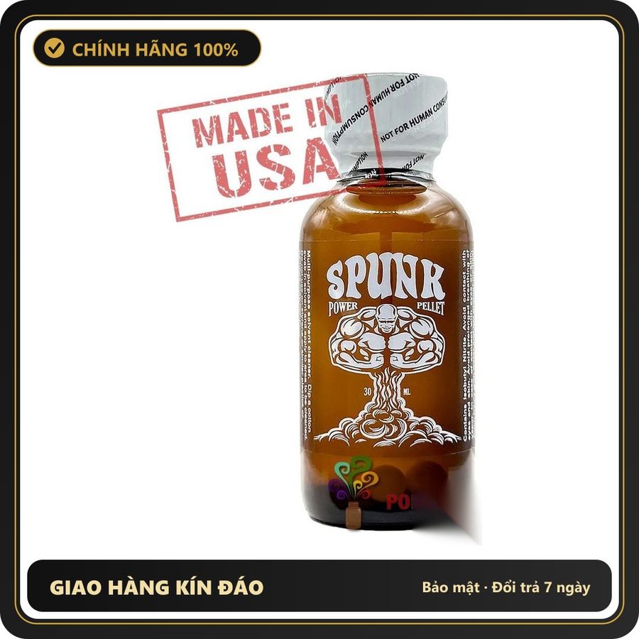 Popper Chính Hãng Tăng Cảm Xúc Cho Cuộc Yêu Spunk Power Pellet Poppers 30ml chính hãng | MADE IN USA - Snapshop Chính Hãng