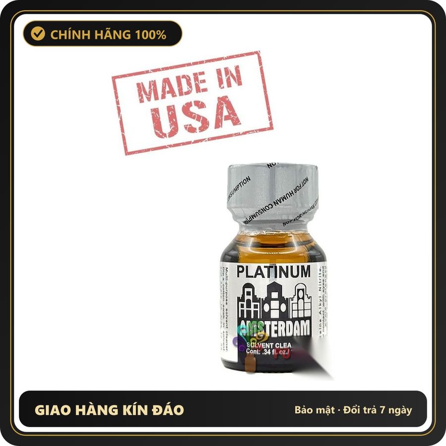 Popper Nhập Khẩu Giúp Thả Lỏng Và Dễ Chịu Super Rush Poppers 30ml chính hãng PWD | MADE IN USA - Snapshop Chính Hãng