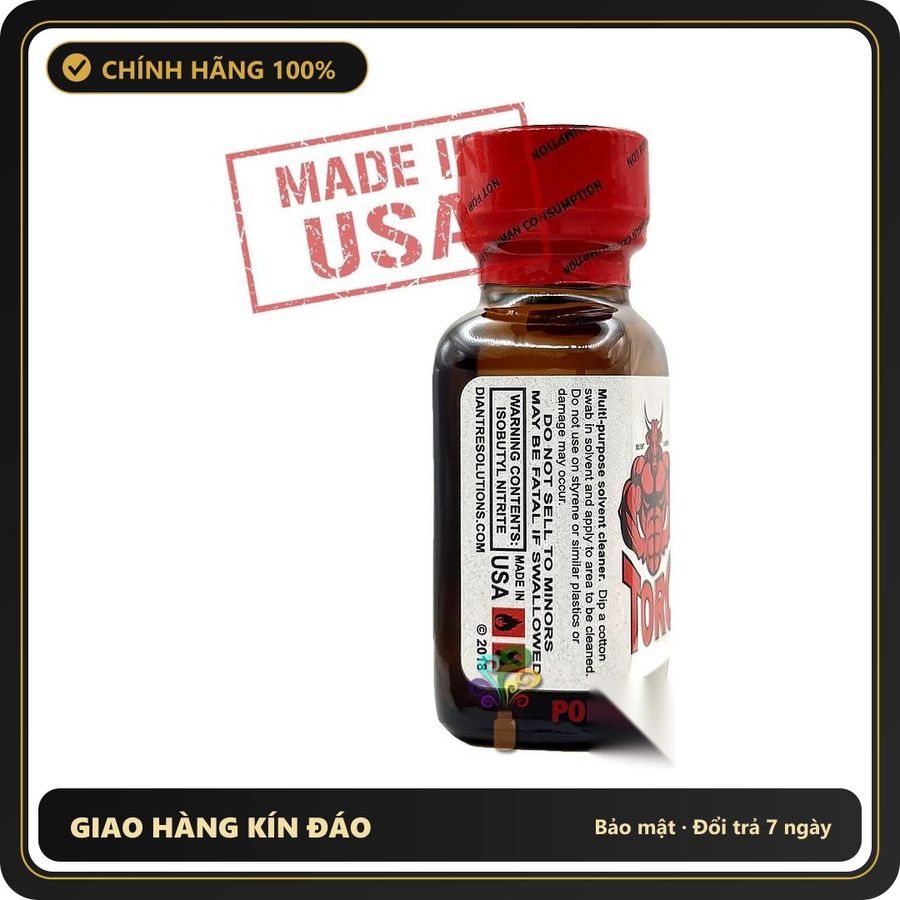Tinh Dầu Hít Thư Giãn Dành Cho Người Lớn Toro Poppers 30ml chính hãng | MADE IN USA - Snapshop Chính Hãng
