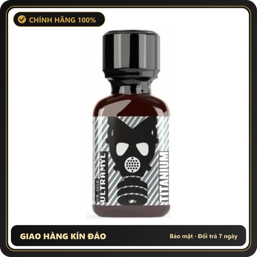 Popper Chính Hãng Tăng Cảm Xúc Cho Cuộc Yêu Popper Ultramyl Titanium 24 ml - Snapshop Chính Hãng