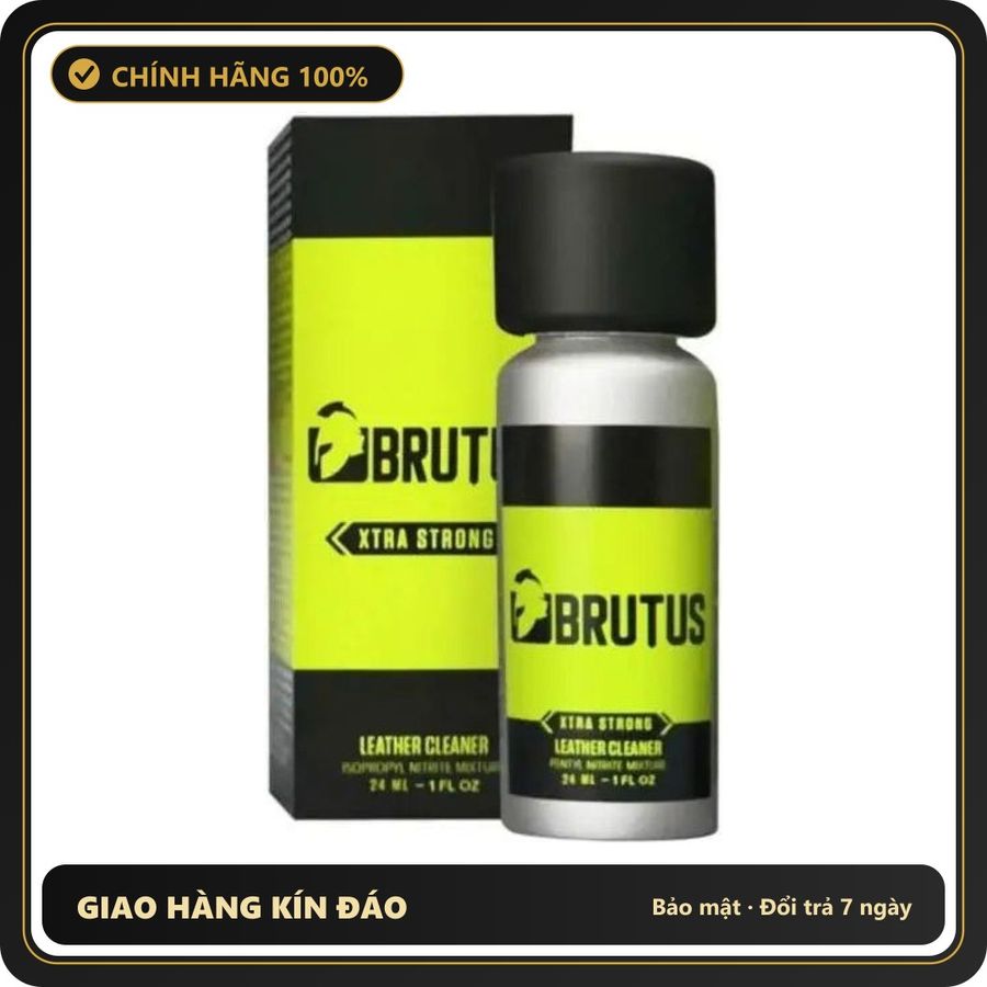 Popper Chính Hãng Tăng Cảm Xúc Cho Cuộc Yêu Popper Brutus Xtra Strong 24ml - Snapshop Chính Hãng