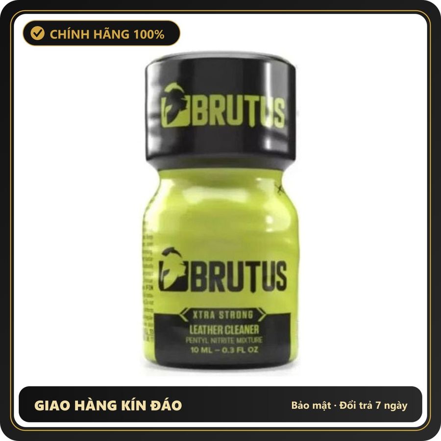 Popper Chính Hãng Tăng Cảm Xúc Cho Cuộc Yêu Popper Brutus Xtra Strong 10ml - Snapshop Chính Hãng