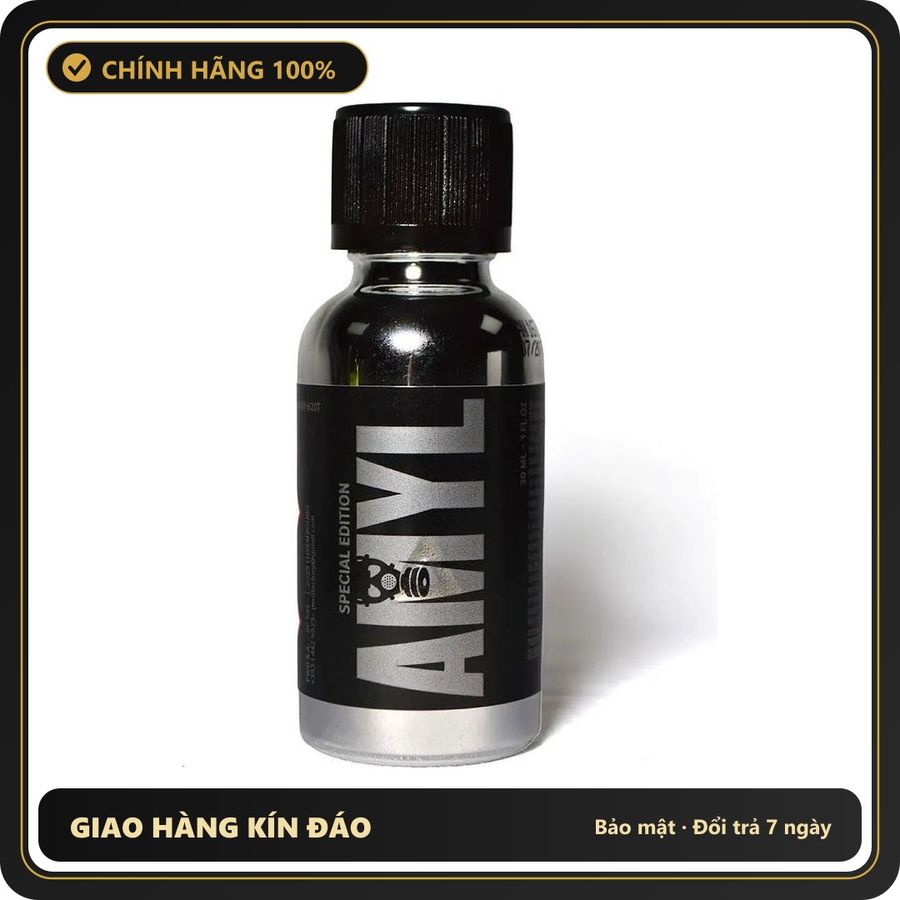 Tinh Dầu Hít Thư Giãn Dành Cho Người Lớn Popper Amyl Special Edition 30ml Hàng Chuẩn - Snapshop Chính Hãng