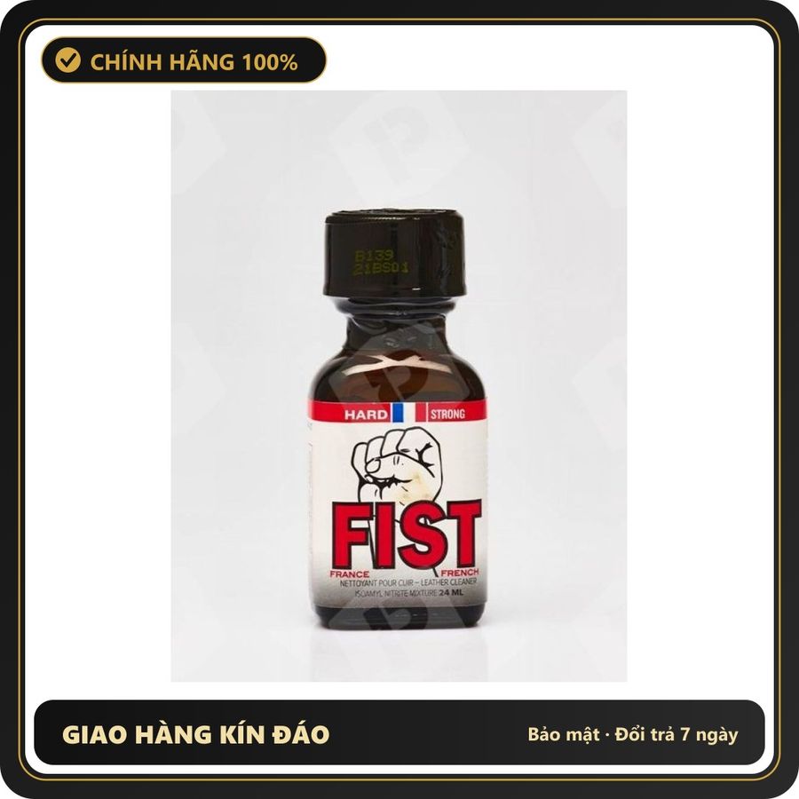 Popper Chính Hãng Tăng Cảm Xúc Cho Cuộc Yêu Popper Fist Hard Amyl 24ml - Snapshop Chính Hãng