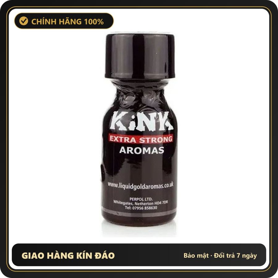Popper Chính Hãng Tăng Cảm Xúc Cho Cuộc Yêu Popper Kink Aroma 15ml - Snapshop Chính Hãng