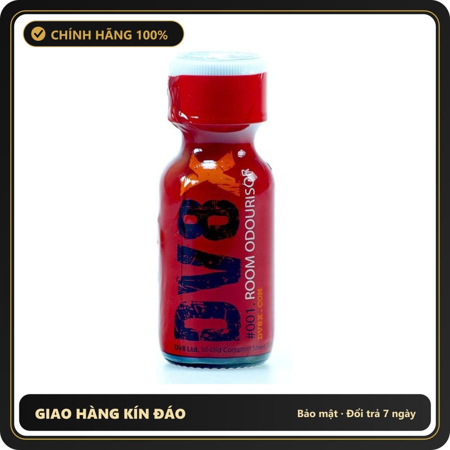 Popper Chính Hãng Tăng Cảm Xúc Cho Cuộc Yêu Popper DV8 Aroma 25ml - Snapshop Chính Hãng