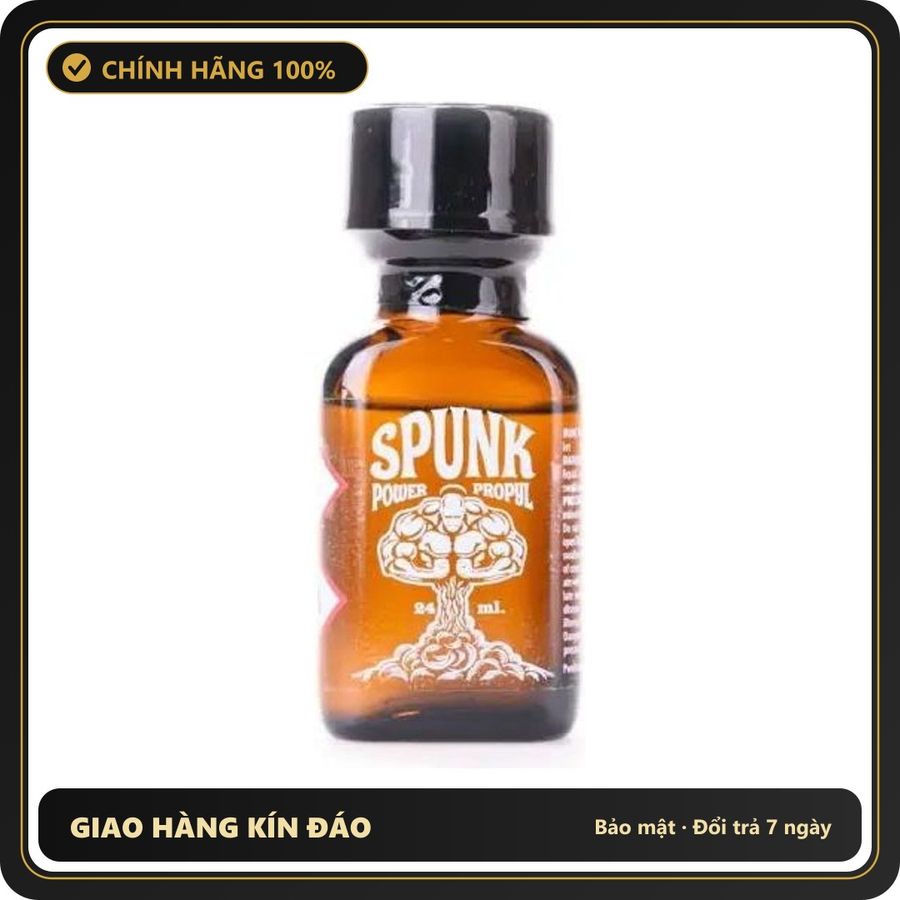 Popper Chính Hãng Tăng Cảm Xúc Cho Cuộc Yêu Popper Spunk Power Leather Cleaner 24ml - Snapshop Chính Hãng