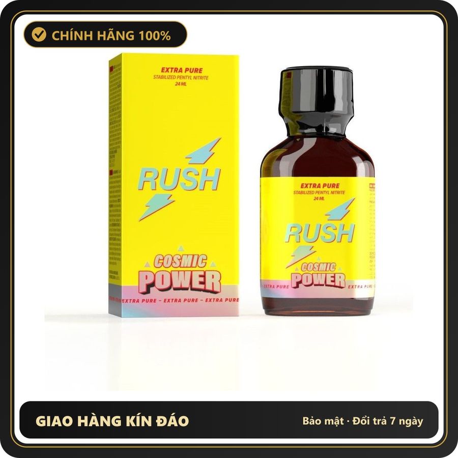 Tinh Dầu Hít Thư Giãn Dành Cho Người Lớn Popper Rush Cosmic Power 24ml Hàng Chuẩn - Snapshop Chính Hãng