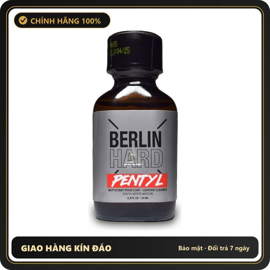 Popper Chính Hãng Tăng Cảm Xúc Cho Cuộc Yêu Popper Berlin Hard Pentyl 24ml - Snapshop Chính Hãng