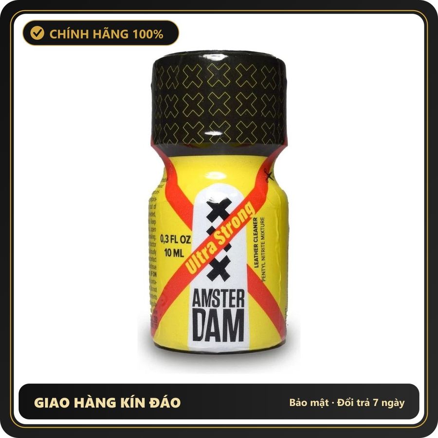 Popper Chính Hãng Tăng Cảm Xúc Cho Cuộc Yêu Popper Amsterdam Pentyl 10ml - Snapshop Chính Hãng