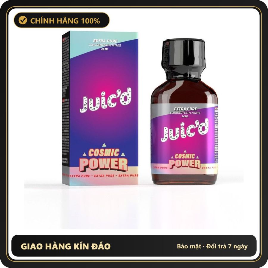 Popper Chính Hãng Tăng Cảm Xúc Cho Cuộc Yêu Popper Juic'd Cosmic Power Aroma 24ml - Snapshop Chính Hãng