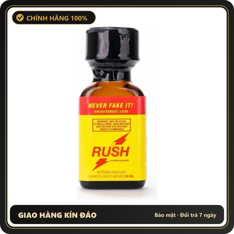 Tinh Dầu Hít Thư Giãn Dành Cho Người Lớn Popper Rush 24ml Hàng Chuẩn - Snapshop Chính Hãng