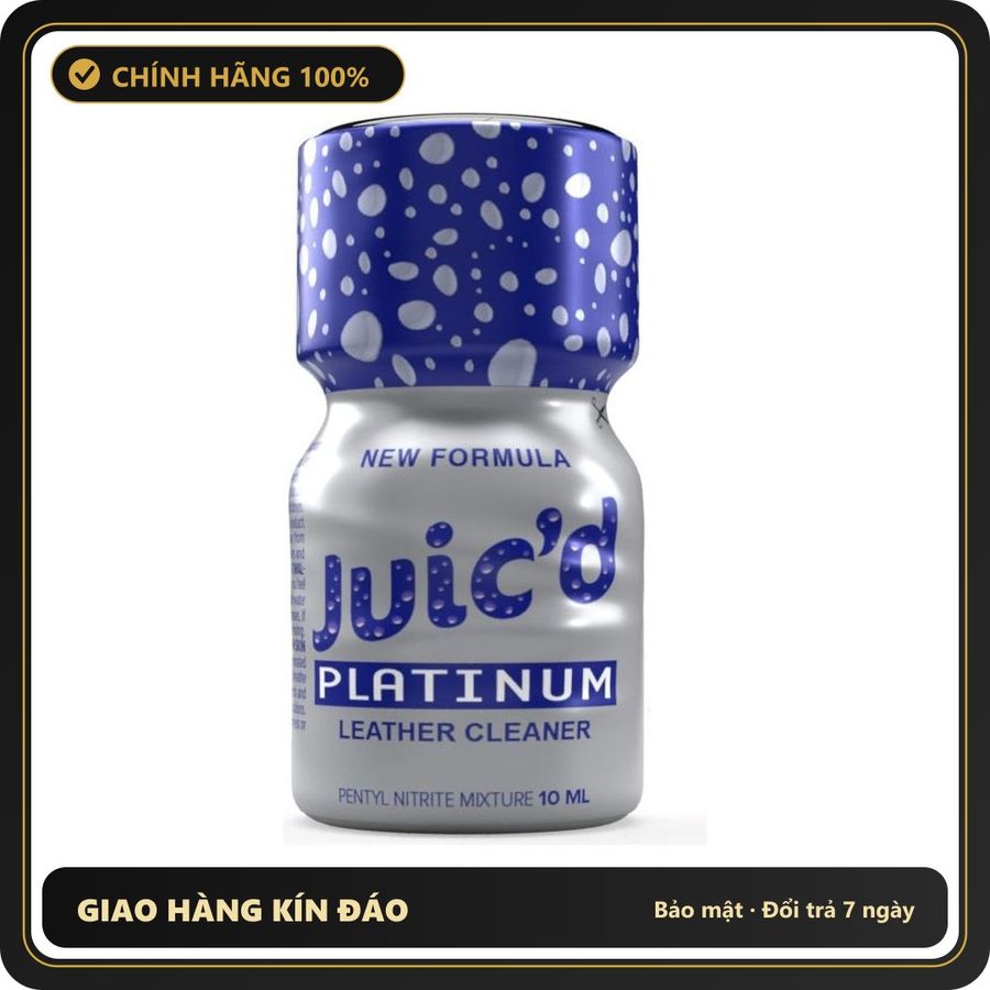 Popper Chính Hãng Tăng Cảm Xúc Cho Cuộc Yêu Popper Juic'd Platinum Pentyl Aroma 10ml - Snapshop Chính Hãng