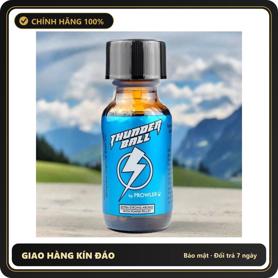 Popper Chính Hãng Tăng Cảm Xúc Cho Cuộc Yêu Popper Prowler Thunderball Aroma 24ml - Snapshop Chính Hãng