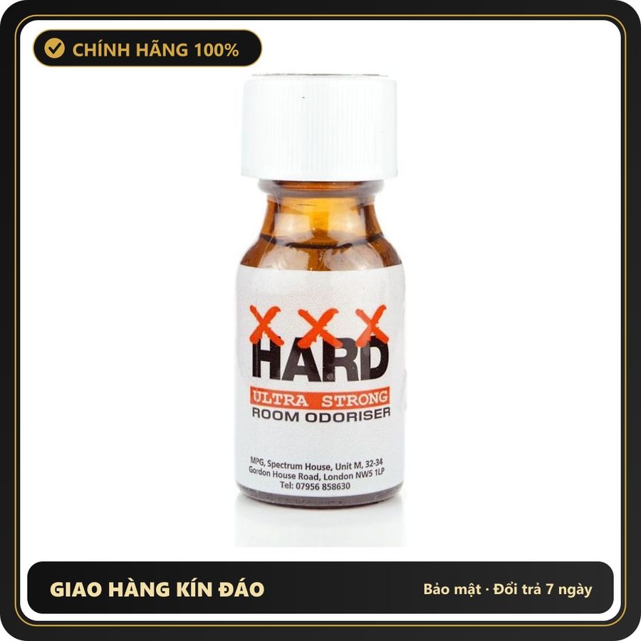 Popper Chính Hãng Tăng Cảm Xúc Cho Cuộc Yêu Popper XXX Hard Aroma 10ml - Snapshop Chính Hãng