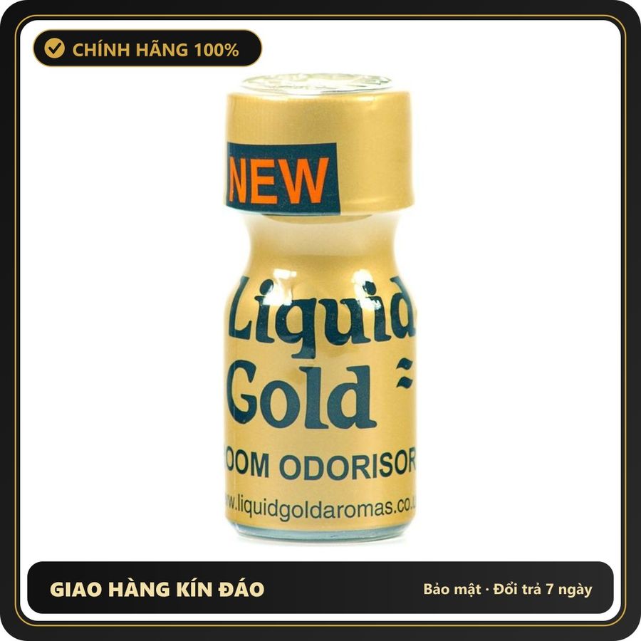 Popper Chính Hãng Tăng Cảm Xúc Cho Cuộc Yêu Popper Liquid Gold Aroma 10ml - Snapshop Chính Hãng