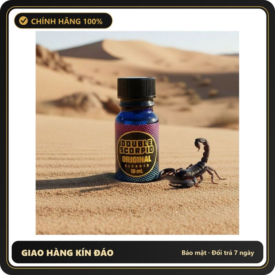 Popper Chính Hãng Tăng Cảm Xúc Cho Cuộc Yêu Popper Double Scorpio Original Sapphire 10ml - Snapshop Chính Hãng
