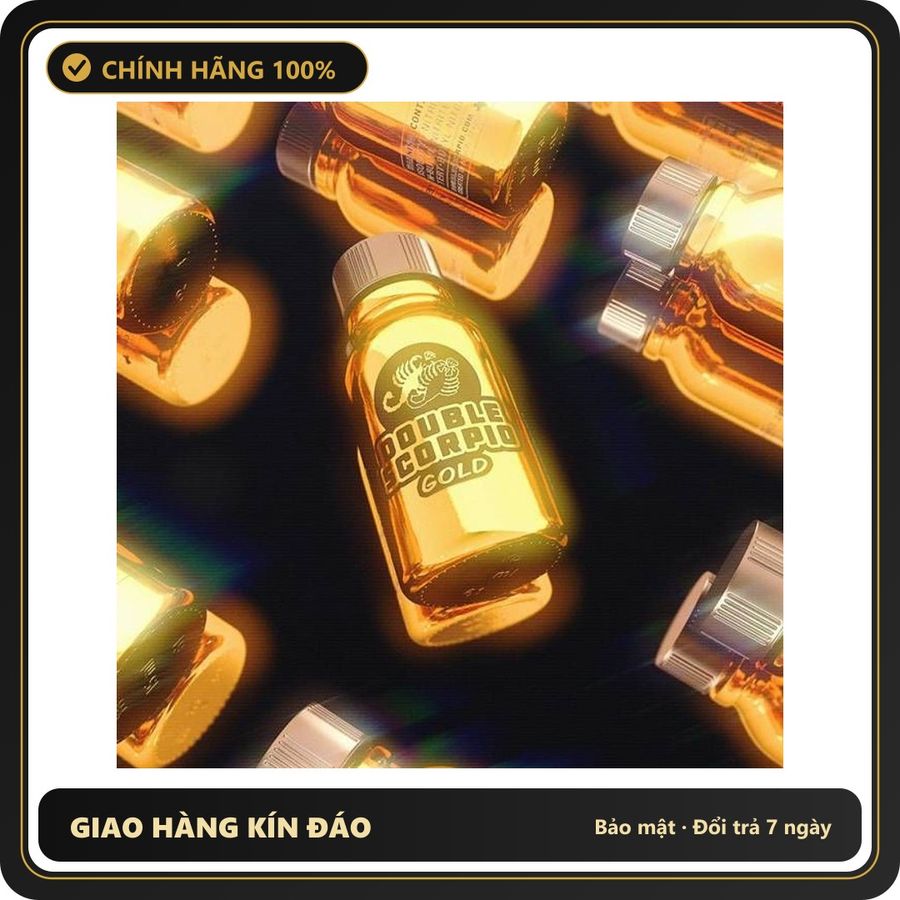 Popper Chính Hãng Tăng Cảm Xúc Cho Cuộc Yêu Popper Double Scorpio Gold Papaya 10ml - Snapshop Chính Hãng