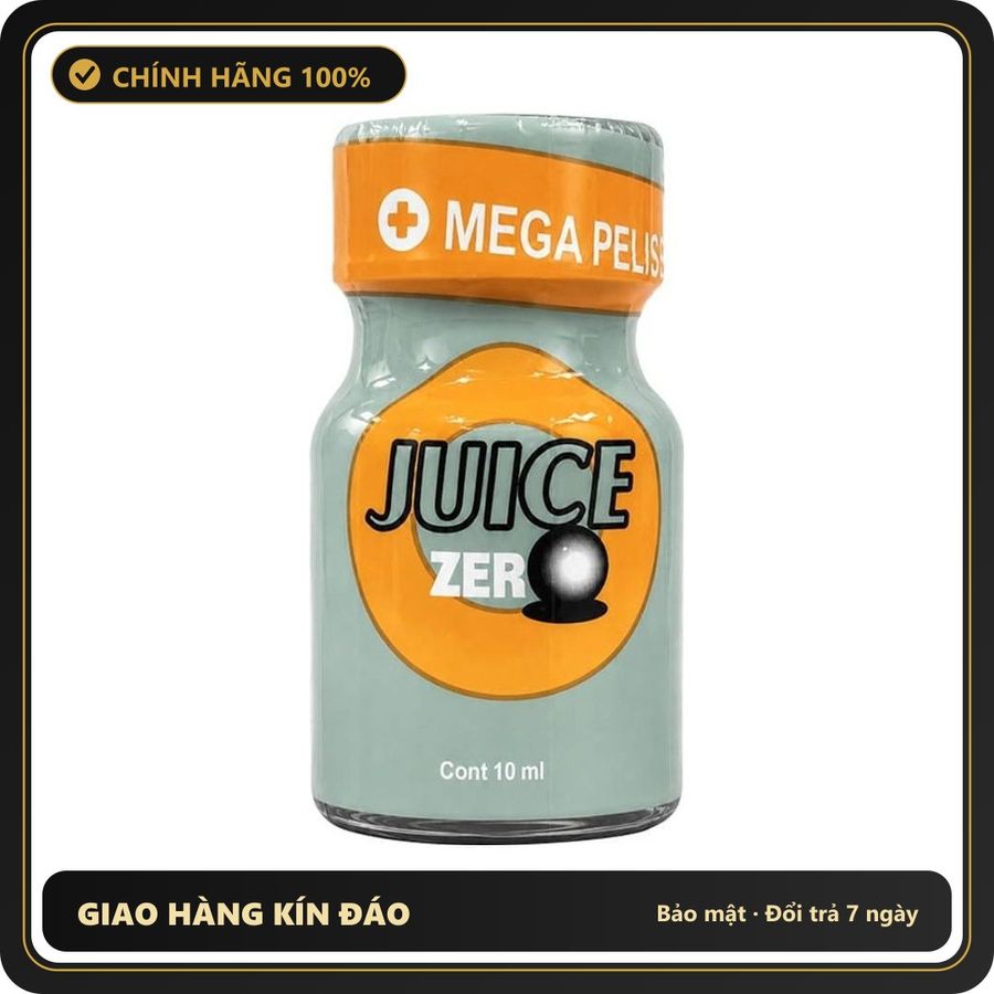 Popper Chính Hãng Tăng Cảm Xúc Cho Cuộc Yêu Popper PWD USA Juice Zero - Chai 10ml - Snapshop Chính Hãng
