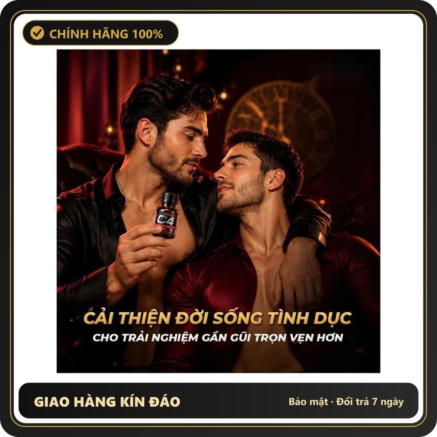 Tinh Dầu Hít Thư Giãn Dành Cho Người Lớn Popper PWD USA C4 Red - Chai 10ml Hàng Chuẩn - Snapshop Chính Hãng