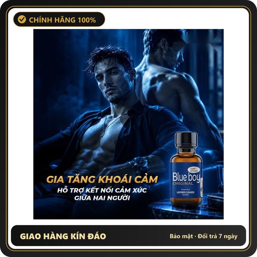 Popper Nhập Khẩu Giúp Thả Lỏng Và Dễ Chịu Popper PWD USA Blue Boy - Chai 30ml - Snapshop Chính Hãng