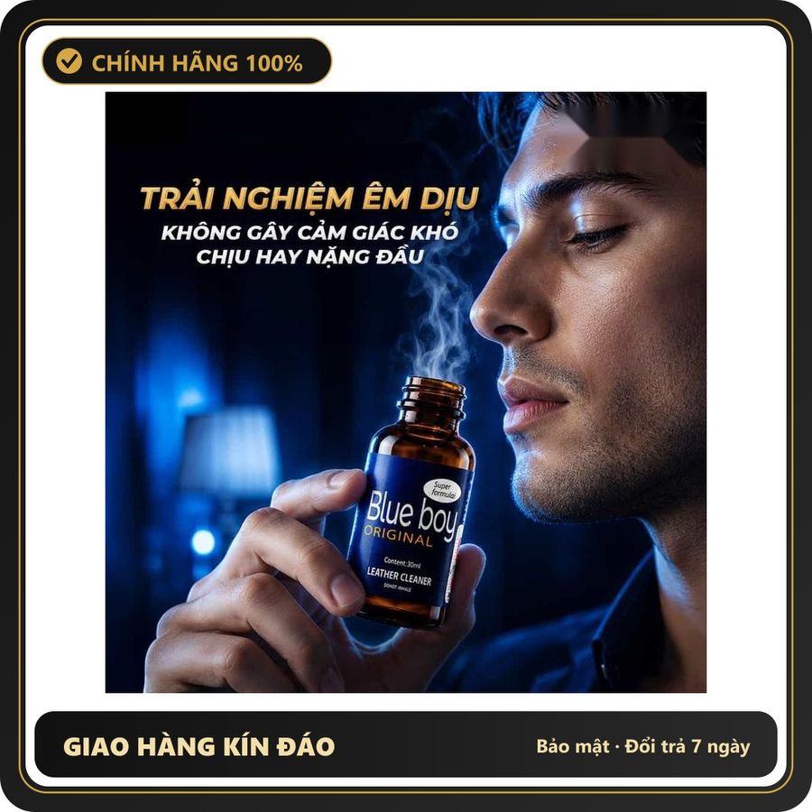 Popper Chính Hãng Tăng Cảm Xúc Cho Cuộc Yêu Popper PWD USA Blue Boy - Chai 30ml Hàng Chuẩn - Snapshop Chính Hãng