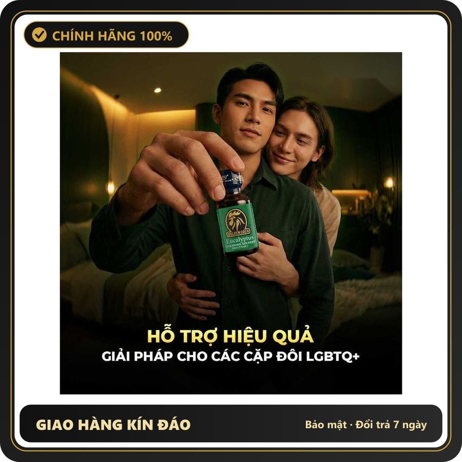 Tinh Dầu Hít Thư Giãn Dành Cho Người Lớn Popper PWD USA Golden Cock Eucalyptus - Chai 30ml Hàng Chuẩn - Snapshop Chính Hãng