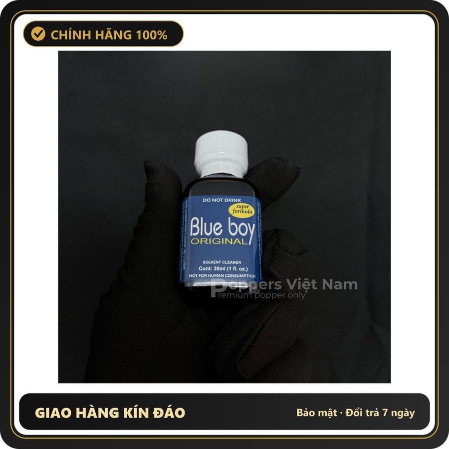 Popper Nhập Khẩu Giúp Thả Lỏng Và Dễ Chịu Popper Blue Boy 30ml - Snapshop Chính Hãng