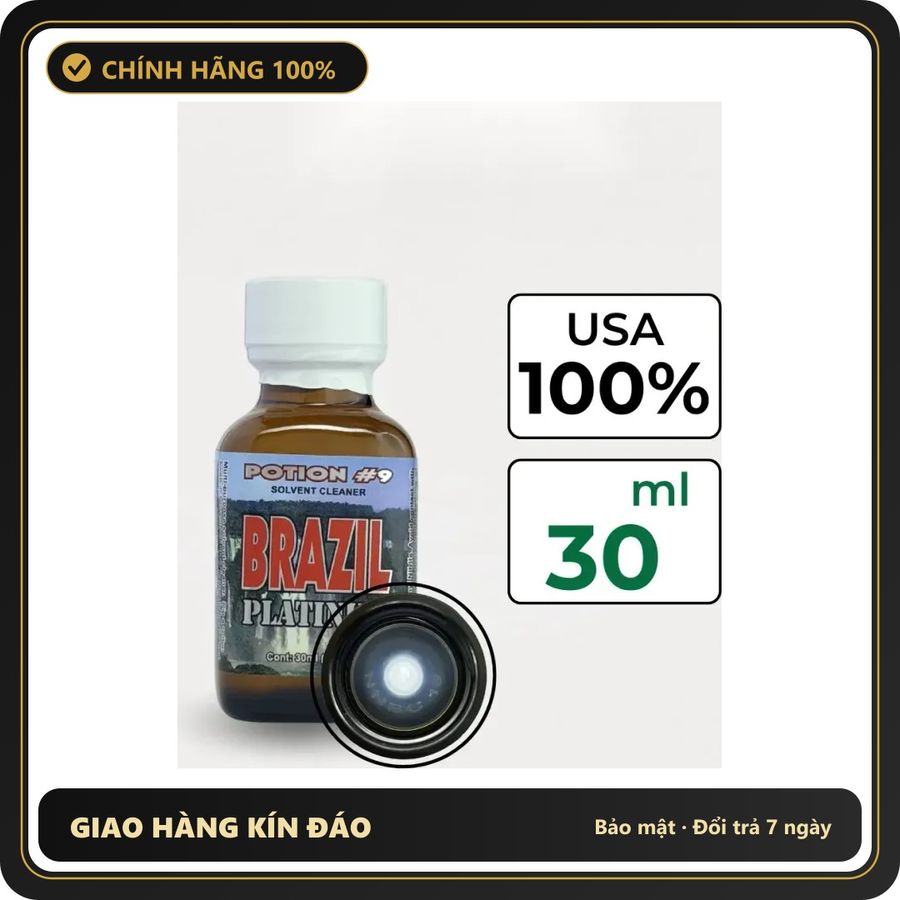 Popper Chính Hãng Tăng Cảm Xúc Cho Cuộc Yêu Popper Brazil 30ml - Snapshop Chính Hãng