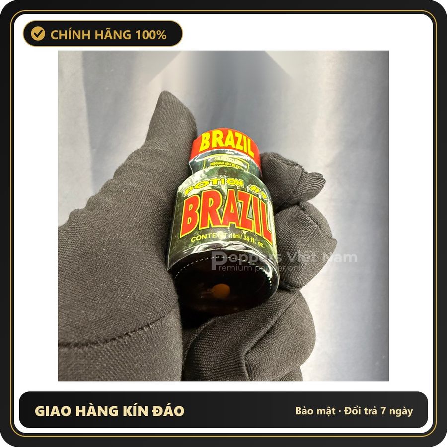 Tinh Dầu Hít Thư Giãn Dành Cho Người Lớn Popper Brazil 10ml - Snapshop Chính Hãng