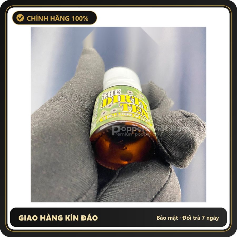 Tinh Dầu Hít Thư Giãn Dành Cho Người Lớn Popper Dirty Thirty 10ml - Snapshop Chính Hãng