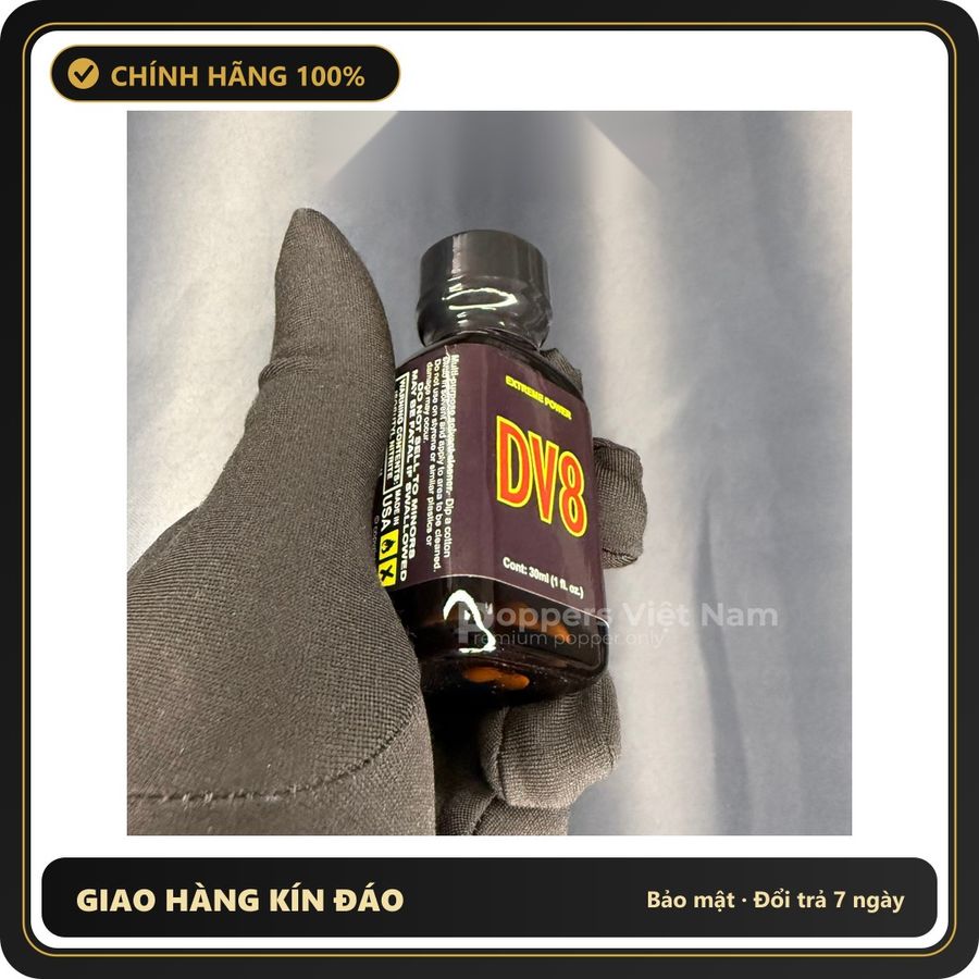 Tinh Dầu Hít Thư Giãn Dành Cho Người Lớn Popper DV8 30ml - Snapshop Chính Hãng