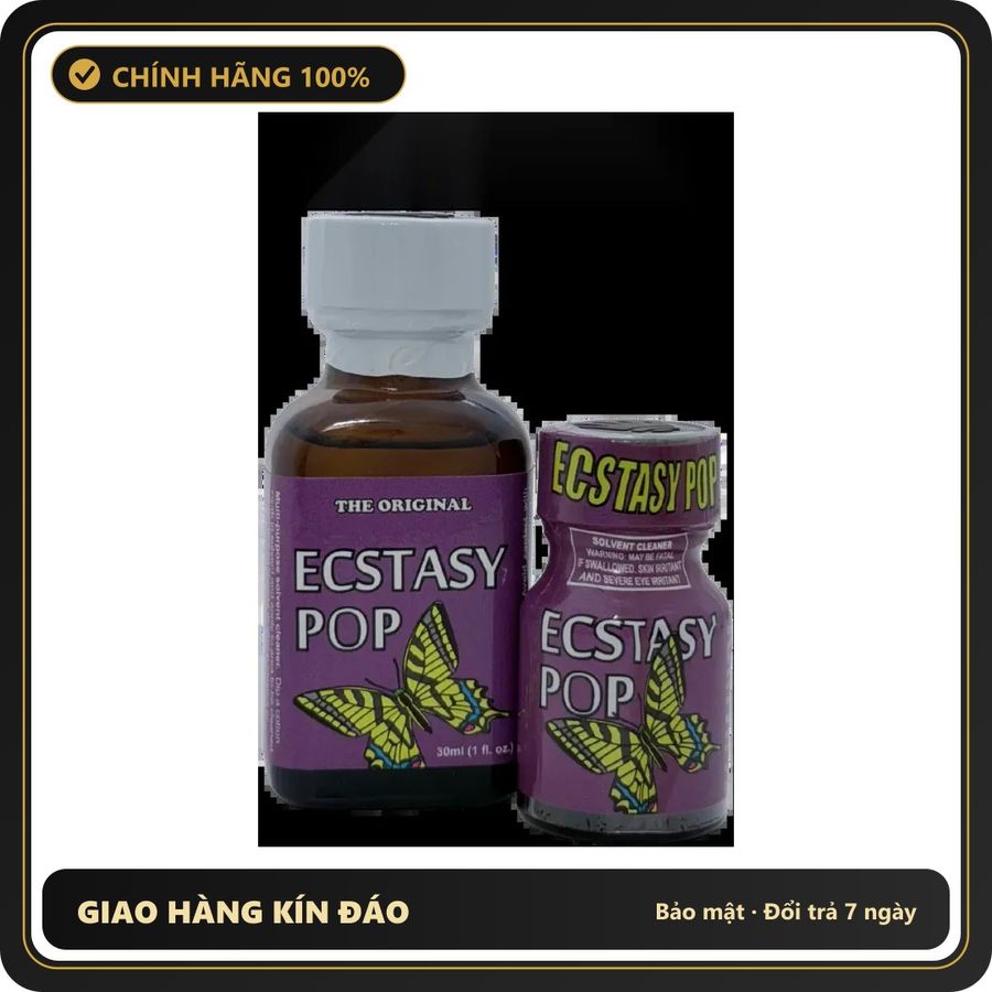 Tinh Dầu Hít Thư Giãn Dành Cho Người Lớn Popper Ecstasy Pop 10ml Hàng Chuẩn - Snapshop Chính Hãng