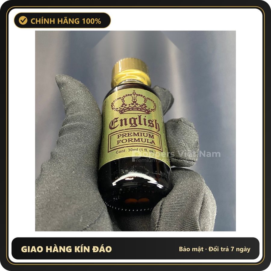 Tinh Dầu Hít Thư Giãn Dành Cho Người Lớn English Gold USA Popper 30ml - Snapshop Chính Hãng