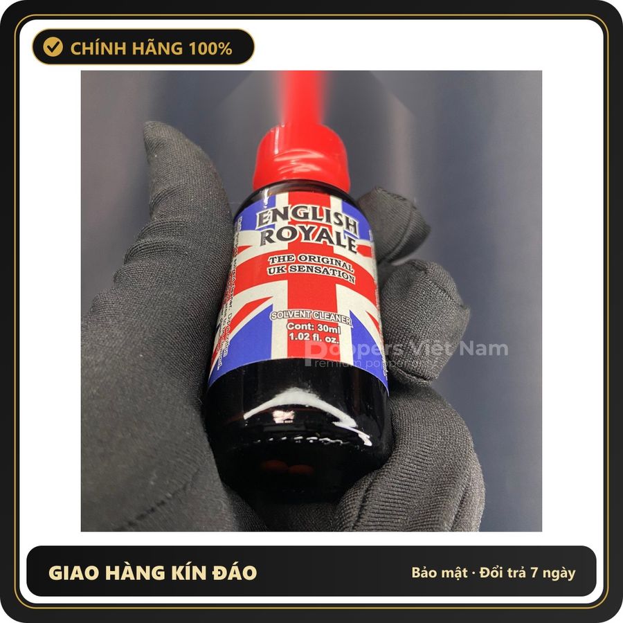 Tinh Dầu Hít Thư Giãn Dành Cho Người Lớn Popper English Royal 30ml - Snapshop Chính Hãng
