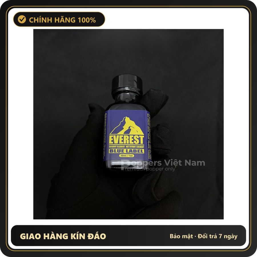 Popper Nhập Khẩu Giúp Thả Lỏng Và Dễ Chịu Popper Everest Blue 30ml - Snapshop Chính Hãng