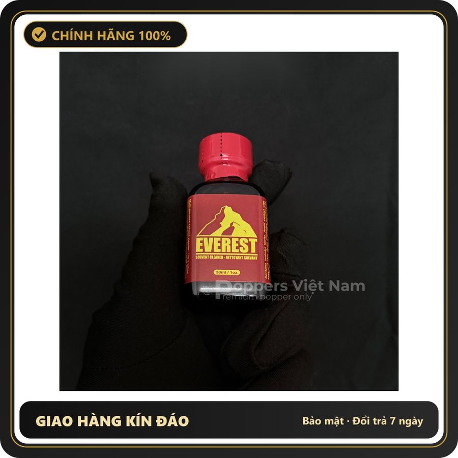 Popper Nhập Khẩu Giúp Thả Lỏng Và Dễ Chịu Popper Everest Red 30ml - Snapshop Chính Hãng