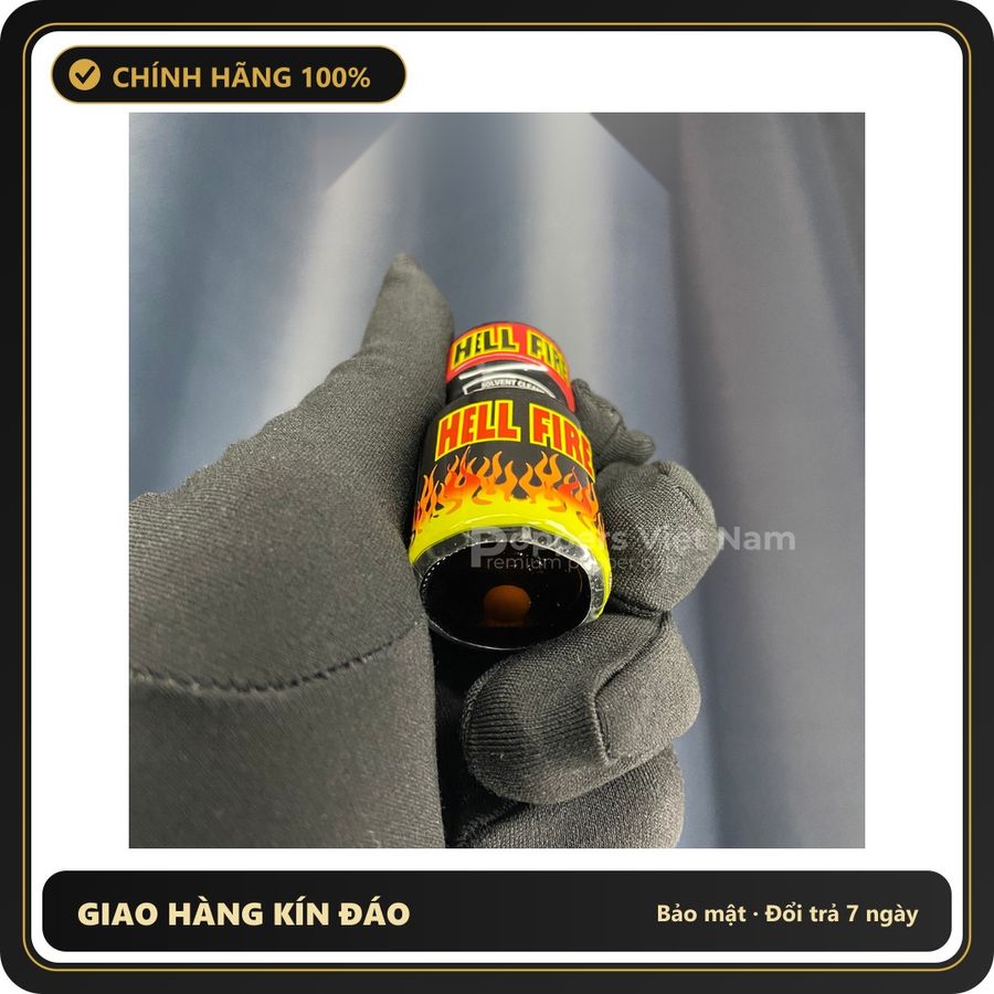 Tinh Dầu Hít Thư Giãn Dành Cho Người Lớn Popper Hell Fire 10ml - Snapshop Chính Hãng