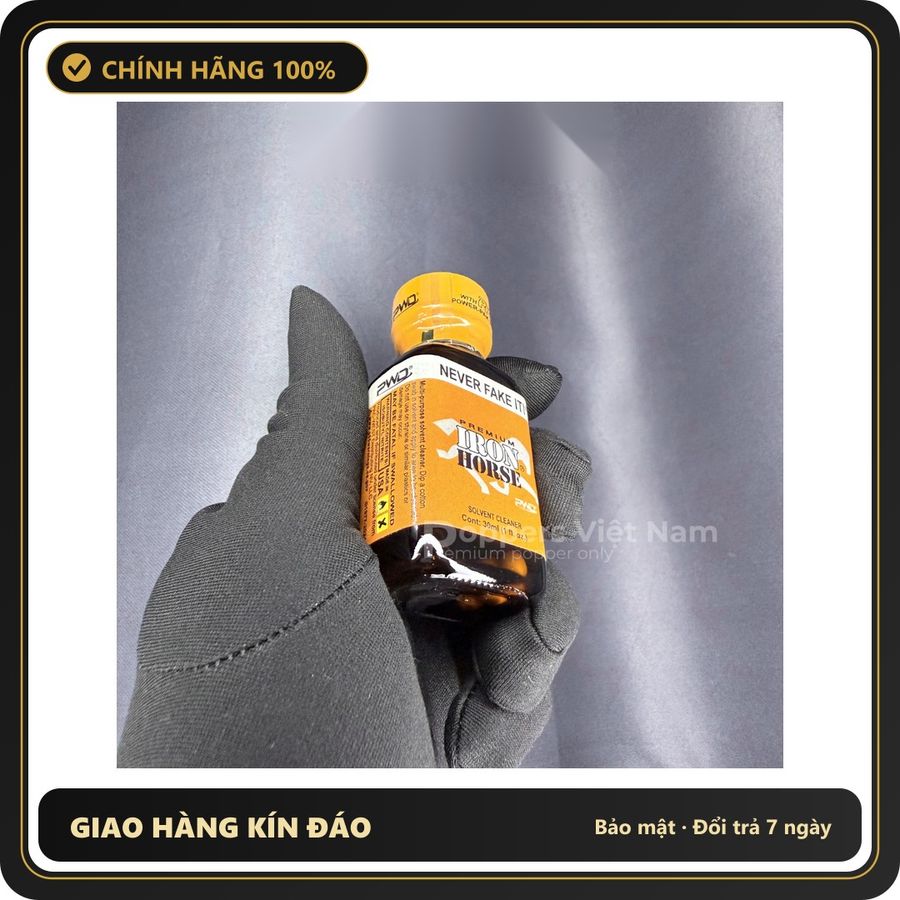 Tinh Dầu Hít Thư Giãn Dành Cho Người Lớn Popper Iron Horse 30ml - Snapshop Chính Hãng