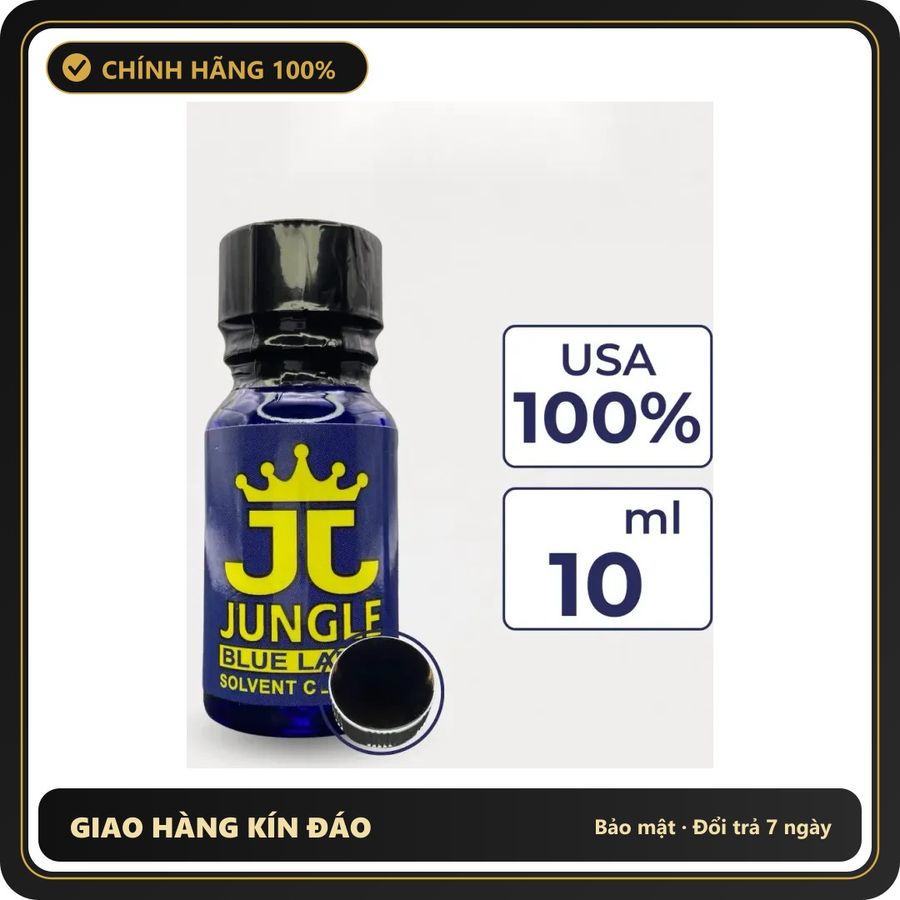 Popper Chính Hãng Tăng Cảm Xúc Cho Cuộc Yêu Popper Jungle Blue 10ml - Snapshop Chính Hãng
