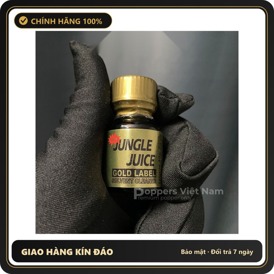 Tinh Dầu Hít Thư Giãn Dành Cho Người Lớn Popper Jungle Gold 10ml - Snapshop Chính Hãng