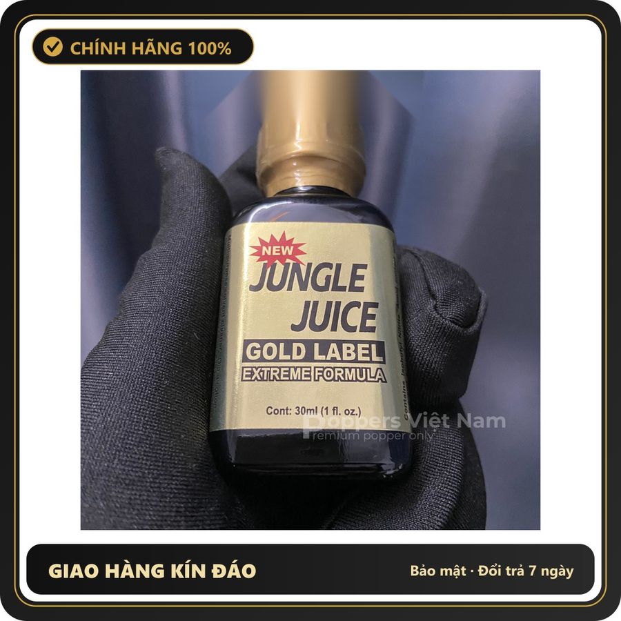 Tinh Dầu Hít Thư Giãn Dành Cho Người Lớn Popper Jungle Gold 30ml - Snapshop Chính Hãng