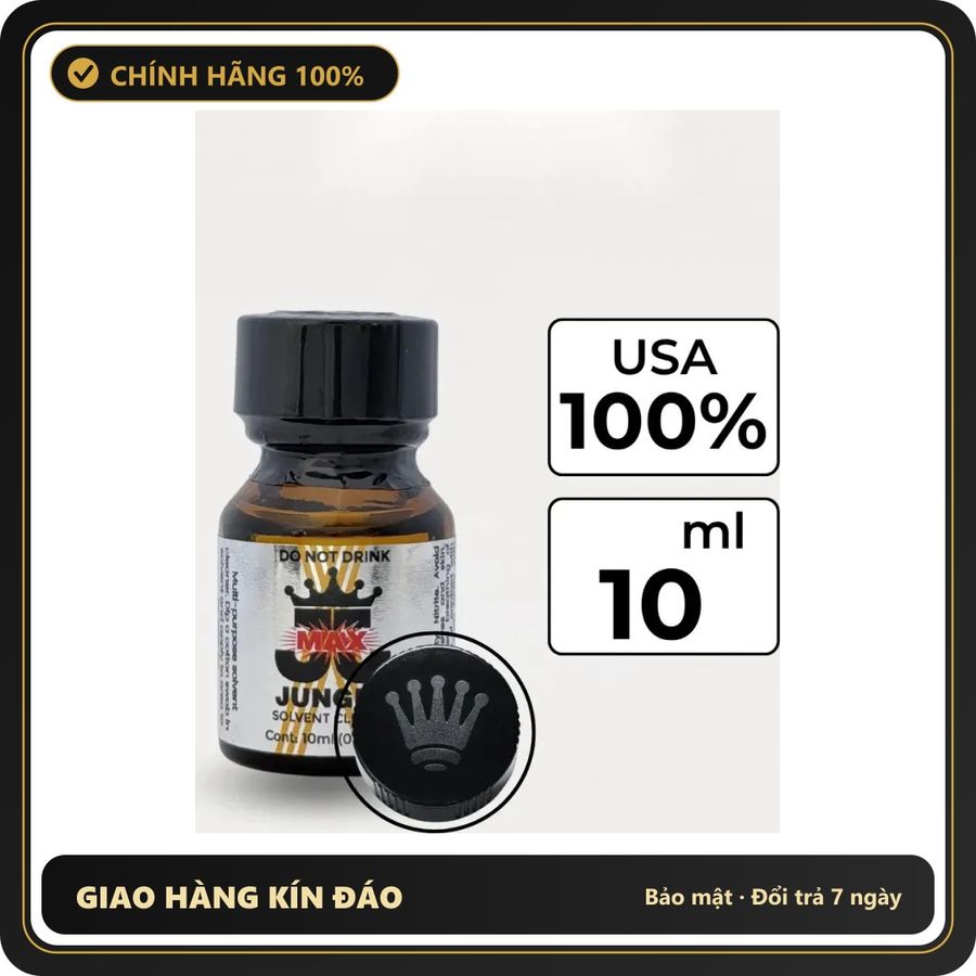 Popper Chính Hãng Tăng Cảm Xúc Cho Cuộc Yêu Popper Jungle Max 10ml - Snapshop Chính Hãng