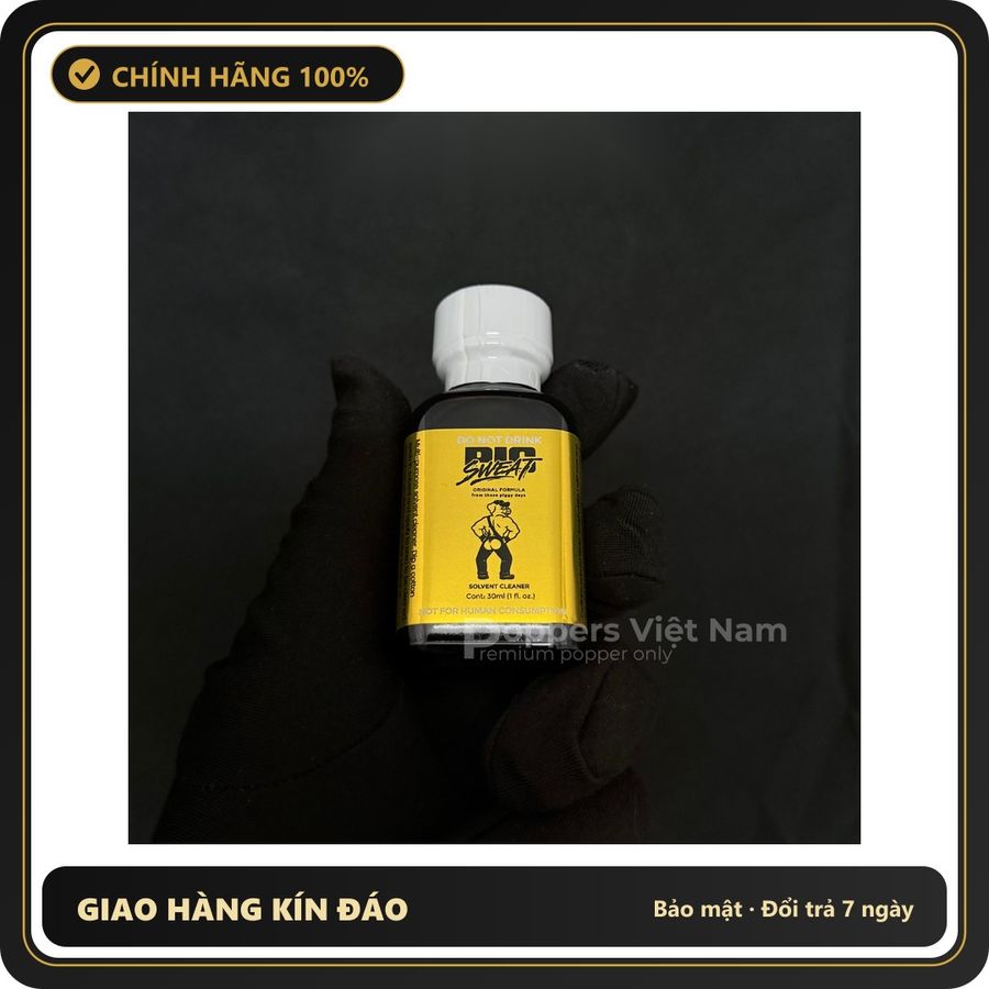 Popper Nhập Khẩu Giúp Thả Lỏng Và Dễ Chịu Popper Pig Sweat 30ml - Snapshop Chính Hãng