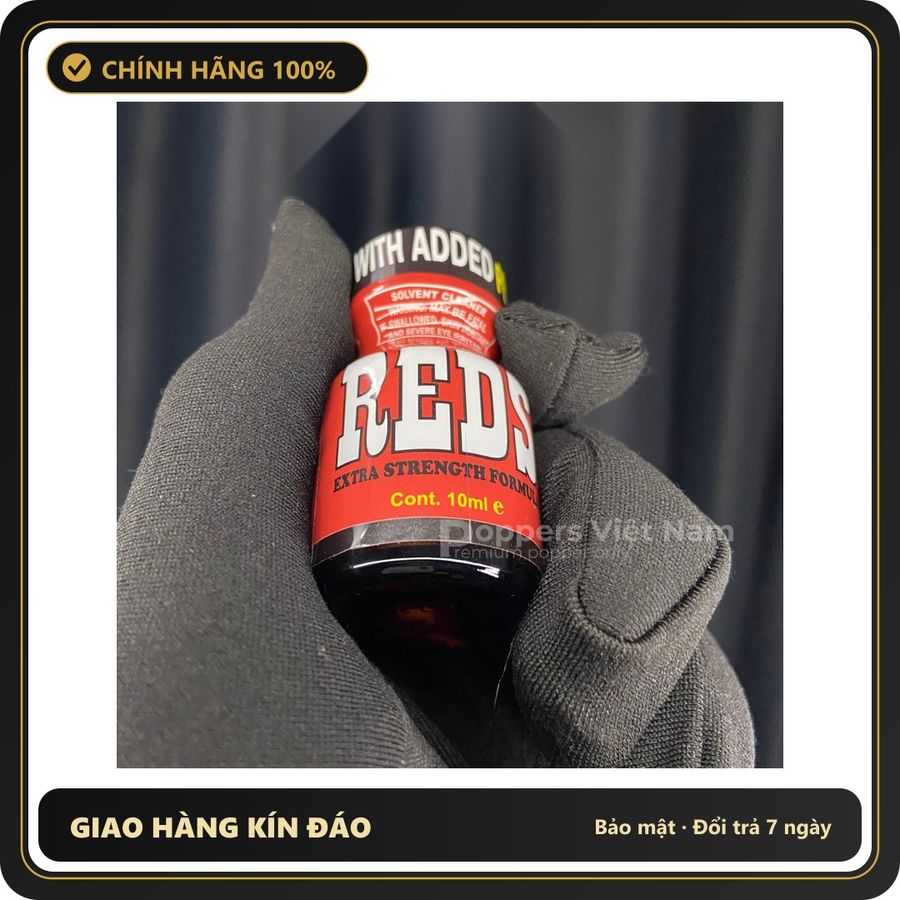 Tinh Dầu Hít Thư Giãn Dành Cho Người Lớn Reds USA Popper 10ml - Snapshop Chính Hãng