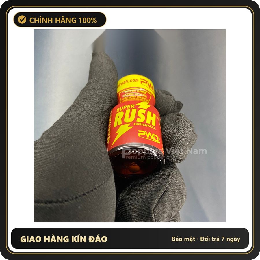 Tinh Dầu Hít Thư Giãn Dành Cho Người Lớn Popper Super Rush 10ml - Snapshop Chính Hãng