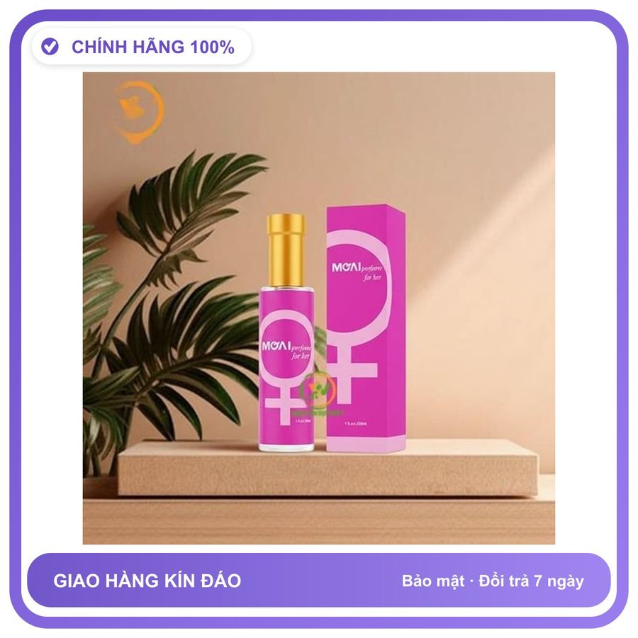 Nước Hoa Kích Thích Tình Yêu Nam Và Nữ Moai Perfume For Her cực mạnh Chai 30ml - Hương Quyến Rũ Cuốn Hút Chính Hãng An Toàn Tiện Lợi Giao Nhanh Toàn Quốc